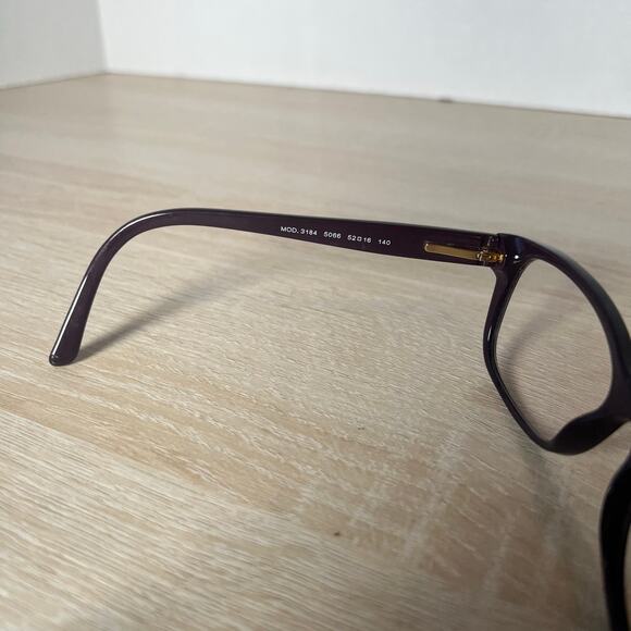 Versace Mod.3184 5066 Eyeglasses Purple Gold Frame 52-16-140 Italy - Picture 4 of 8